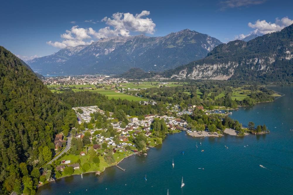 Histoire du CAMPING MANOR FARM | Unterseen - Interlaken | Suisse